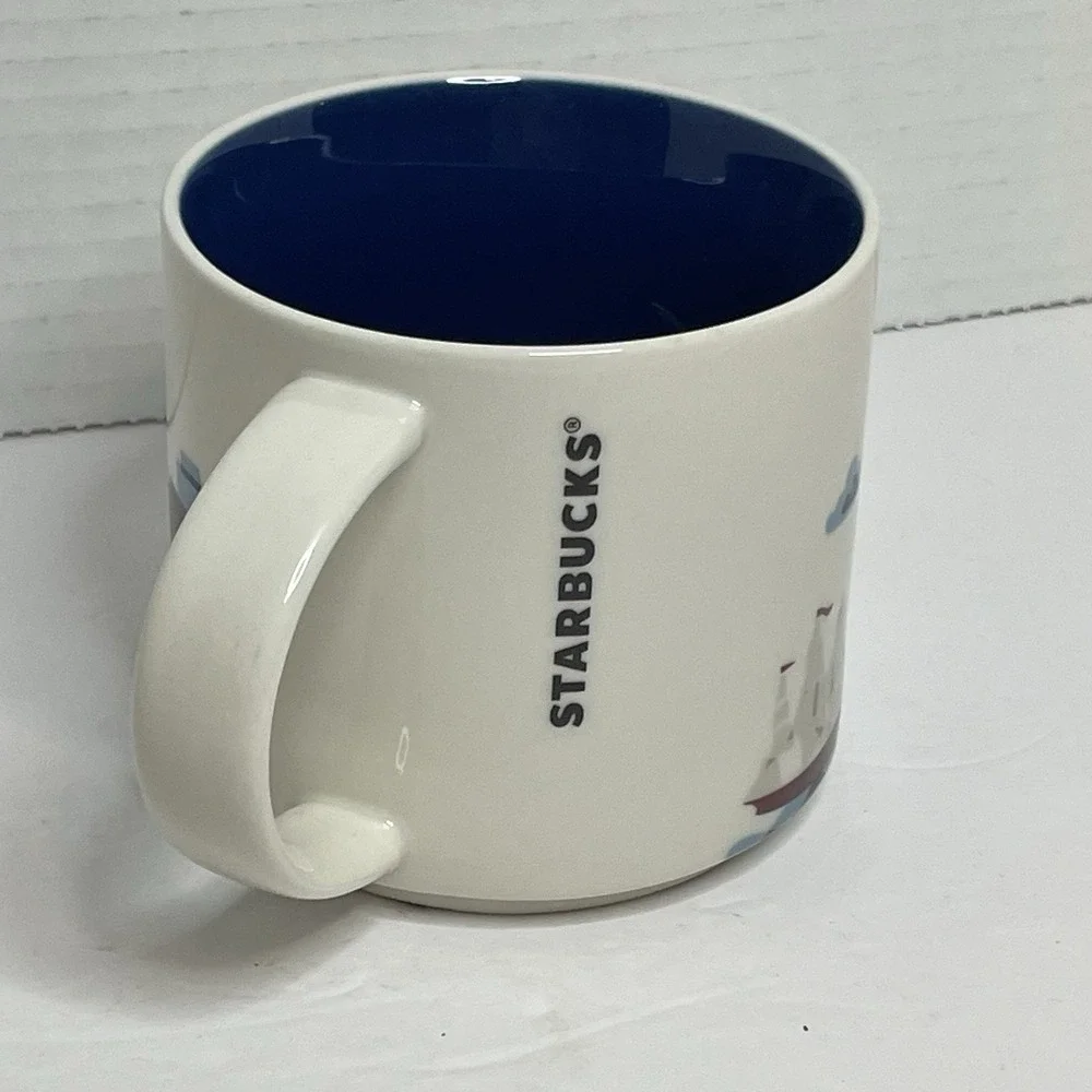 Starbucks Boston MA You Are Here Collection Coffee Tea Mug 14 oz Barista